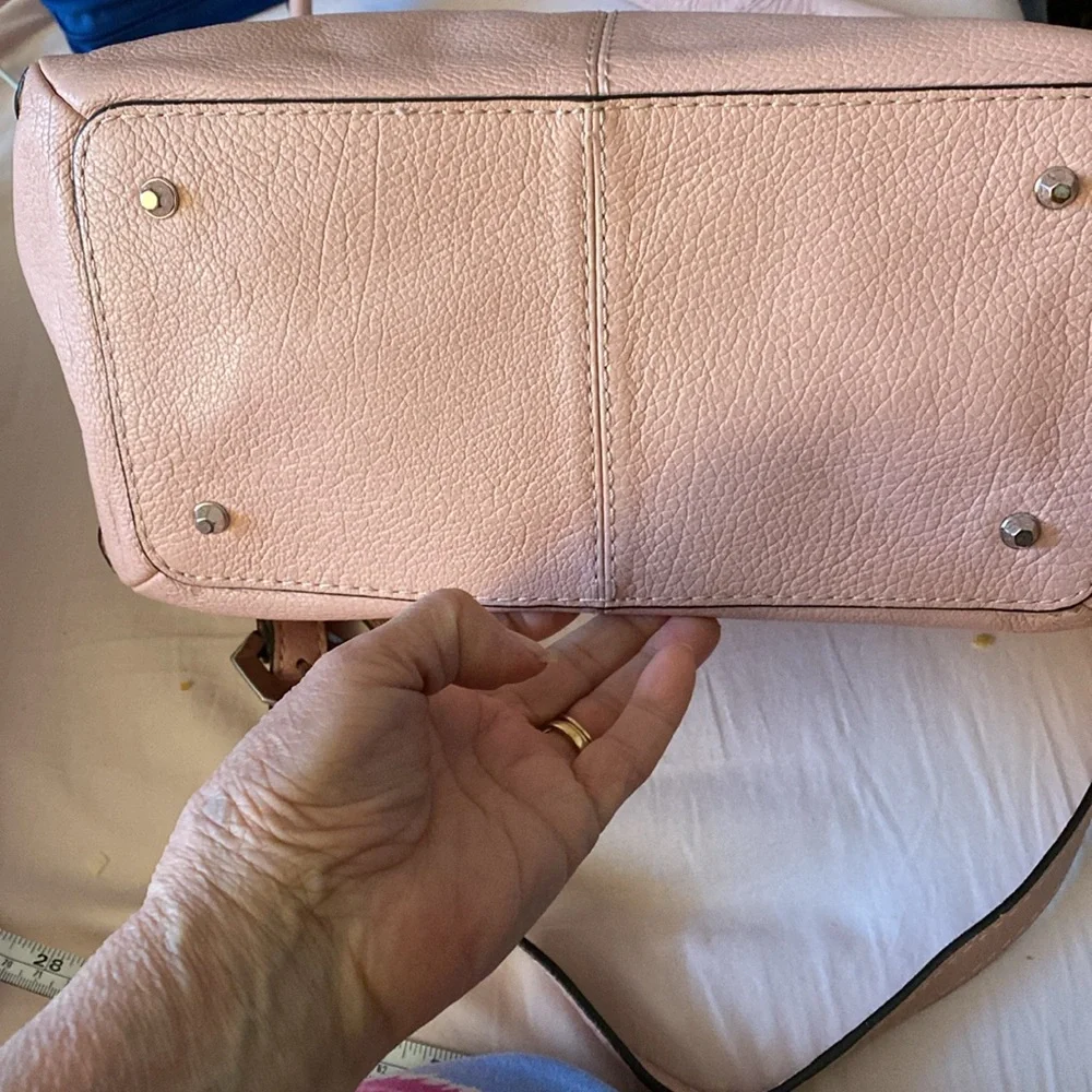 ORYANY pink bag Excellent condition zipper in front pocket on back leather